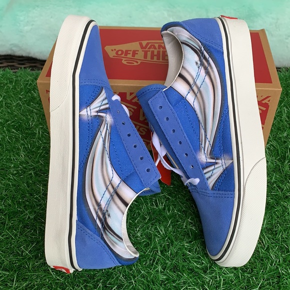 VANS OLD SKOOL WARP NEBULAS Bl/Chrome WMNS - Picture 6 of 12